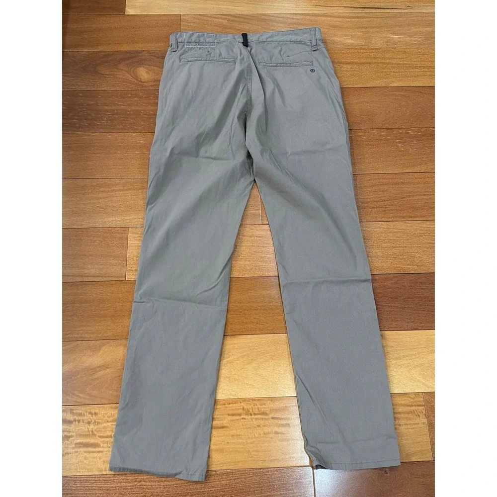 Rag & Bone Fit 2 Slim Pants Mens Gray Chino Cotton Nylon Stretch 30